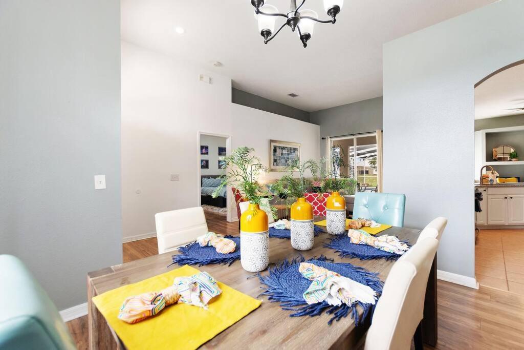 Spacious Disney Themed 5Bed Villa! Private Heated Enclosed Pool/Spa/Bbq! Davenport Exterior photo